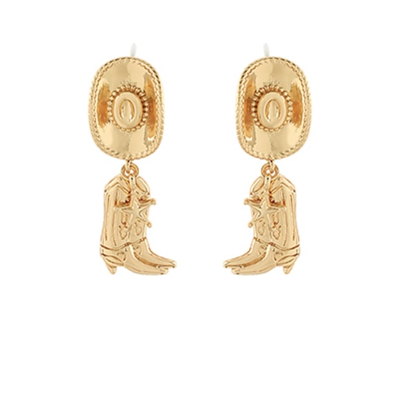 Western Style Drop Earrings - Picture 1 of 2